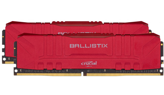 Ballistix RAM 16GB Kit DDR4 2x8GB 3200 CL16 DIMM 288pin Red