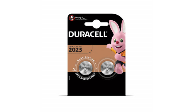 Duracell patarei DL/CR 2025 3V liitium 2tk (2 tk)