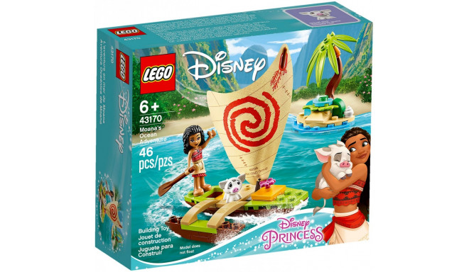 43170 LEGO® Disney Princess™ Vaianas piedzīvojums okeānā