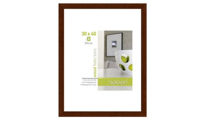 Nielsen Photo Frame 8988019 Apollon Wenge 30x40 / 21x29.7 cm