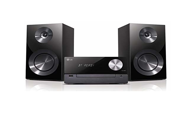 LG CM2460DAB, compact system (black, CD, Radio, Bluetooth)