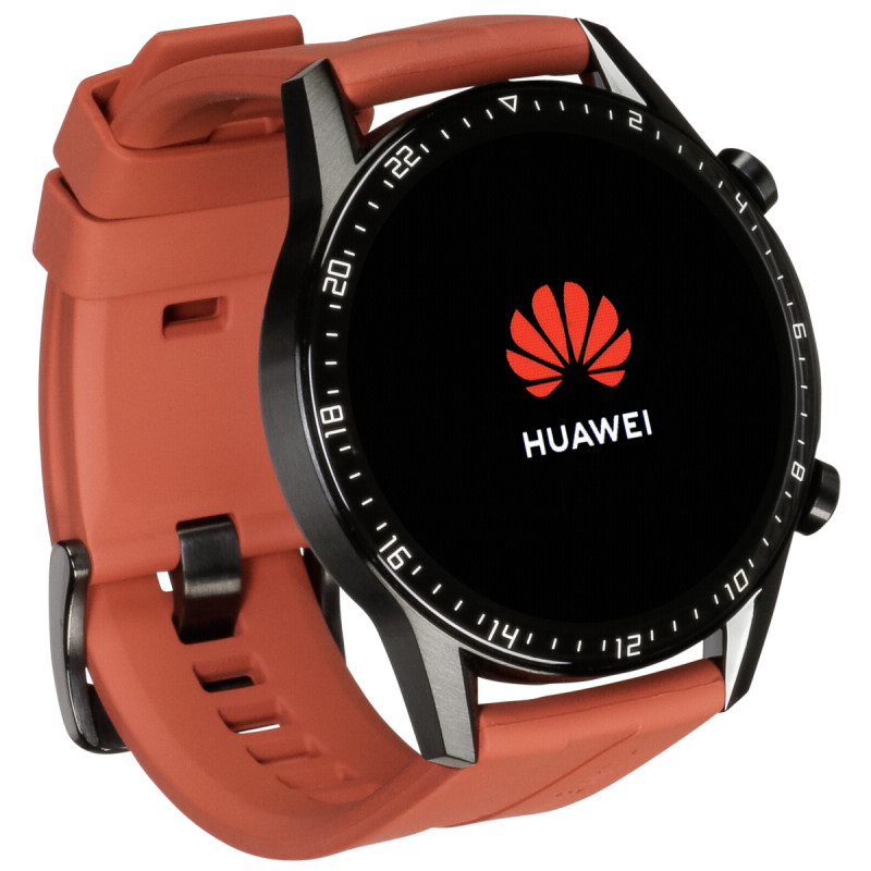 Huawei watch gt 2 sport 46mm sunset orange new arrivals