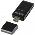AXAGON CRE-D4B External HANDY Card Reader 4-slot SD/MicroSD/MS/M2, Black