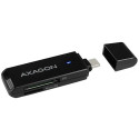 AXAGON CRE-S2C External USB 3.1 Type-C SLIM 2-slot SD/microSD