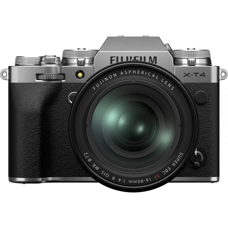Fujifilm X-T4 + 16-80mm, hõbedane