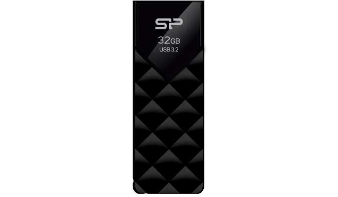Silicon Power флеш-накопитель 32GB Blaze B03 USB 3.2, черный