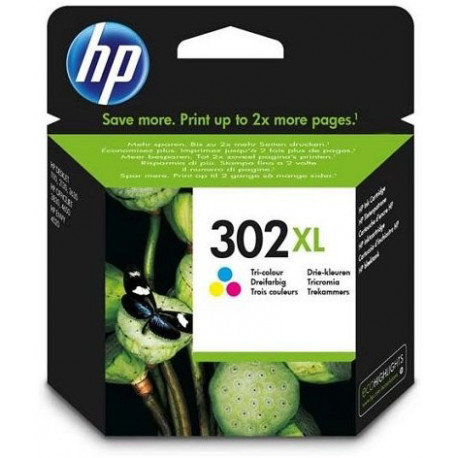 HP ink 302 XL трехцветный