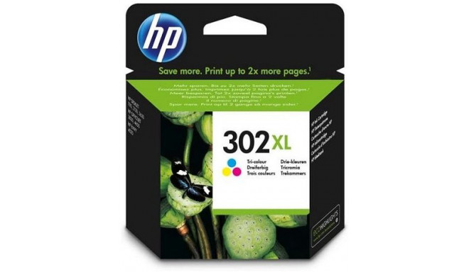 HP ink 302 XL, tri-color