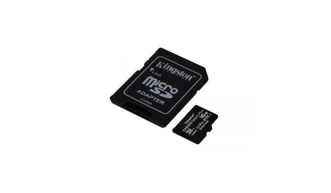 Kingston mälukaart microSDHC 16GB Canvas Select Plus 100R