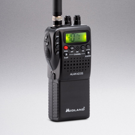 Midland ALAN 42DS handheld transceiver CB 27MHz