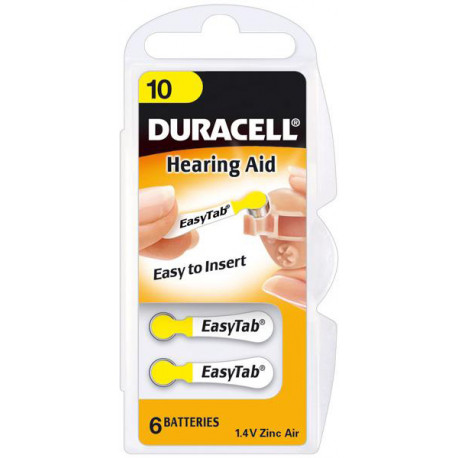 Duracell battery A10 Activair/6B