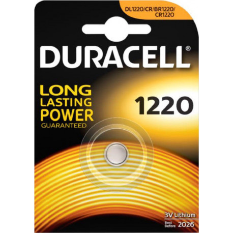Duracell battery CR1220/DL1220 3V/1B