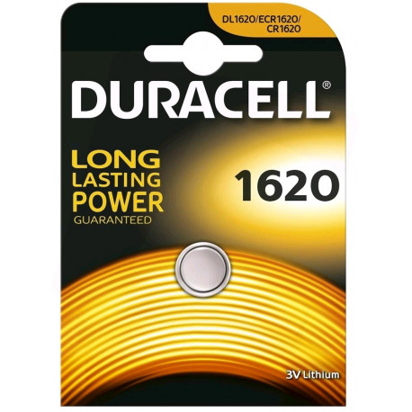 Duracell patarei CR1620/DL1620 3V/1B