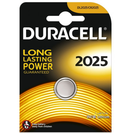 Duracell батарейка CR2025/DL2025 3V/1B