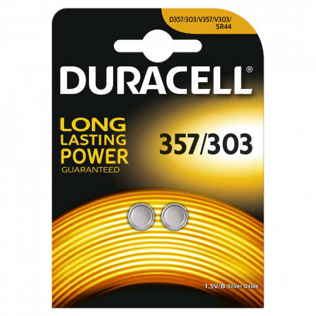 Duracell батарейка D357/SR44/2B