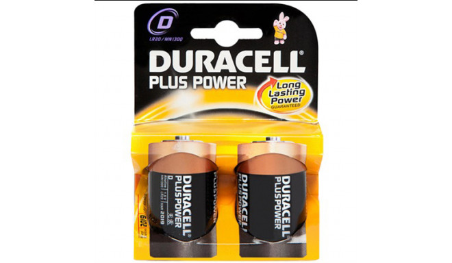 Duracell батарейка LR20 Simply 1,5V/2B