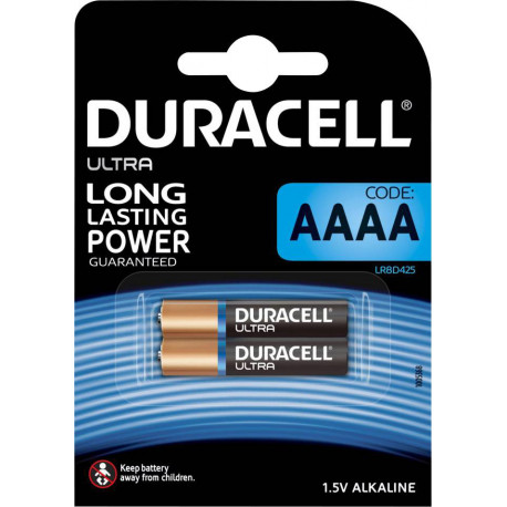 Duracell батарейка LR61/AAAA Ultra 1,5V2B