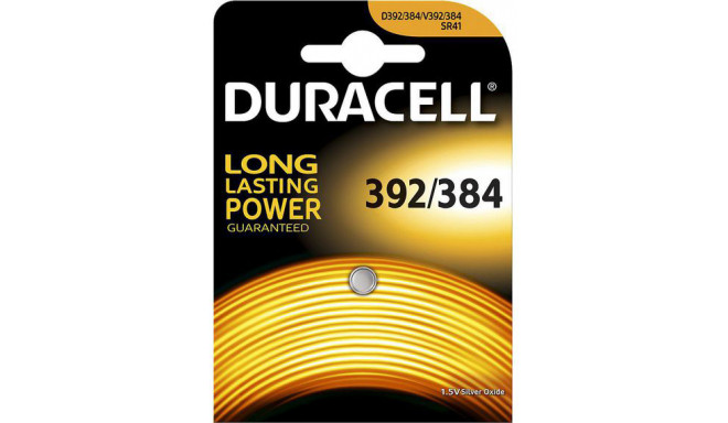 Duracell battery SR41/D392/384 1,5V/1B