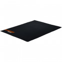 floor mats for gaming chair Size: 100x130cm lower side:antislip basedurable polyester fabricColor: B