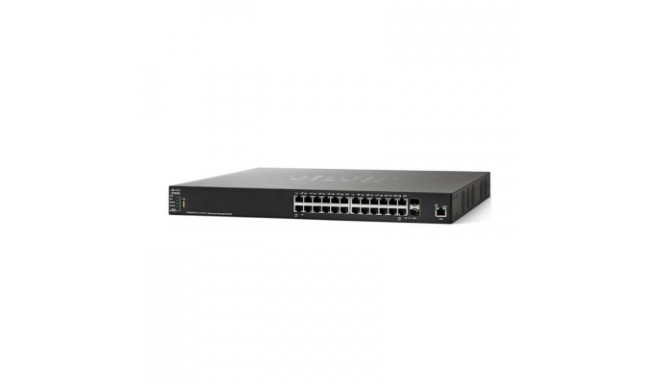 Cisco SG350X-24P 24-port Gigabit POE Stackabl