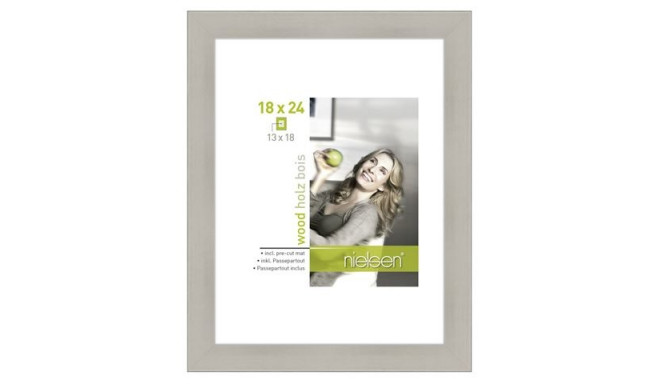 Nielsen Photo Frame 8988045 Apollon Silver 18x24 / 13x18 cm