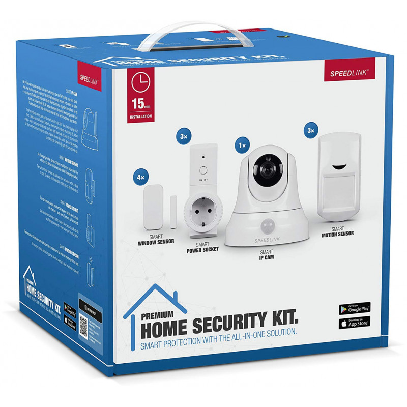 Valvekaamera Speedlink Home Security Set Premium 11 Osaline Dome Cameras Photopoint