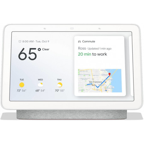 Google Nest Home Hub Assistant, white