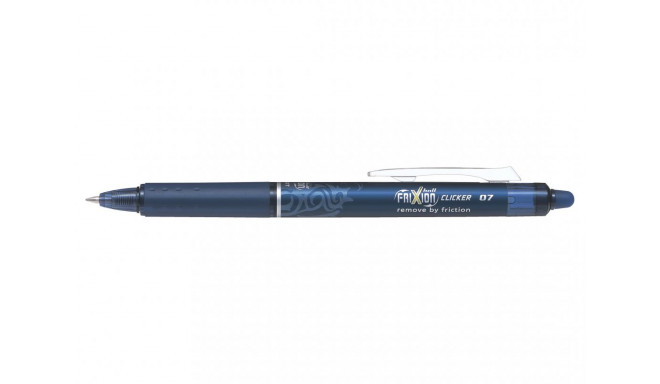 Tindipliiats Pilot Frixion CLICKer 0,7mm, kustutatav tumesinine