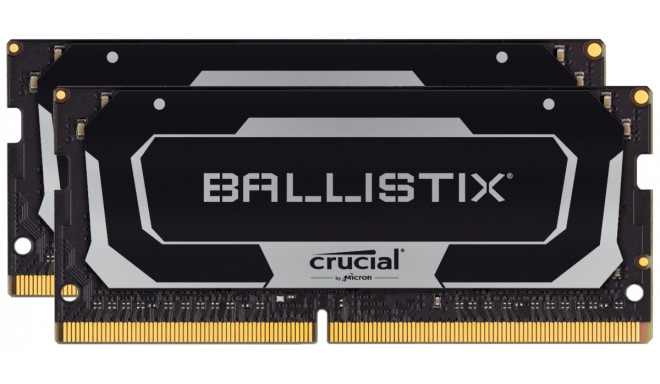 Ballistix RAM 32GB Kit DDR4 2x16GB 2400 CL16 SODIMM 260pin black