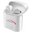 Blackmoon juhtmevabad kõrvaklapid + mikrofon Audiocore i7S True Wireless, valge
