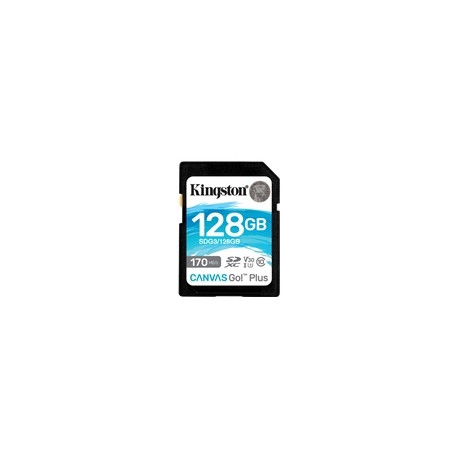 Карта памяти 128gb microsdxc kingston canvas go plus class 10 uhs i u3