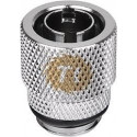 Pacific 3/8 "" IN x 1/2 OUT Compr. silver