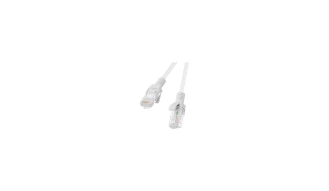 LANBERG PCU5-20CC-0100-S Lanberg Patchcord RJ45 cat. 5e UTP 1m Gray, 10-Pack