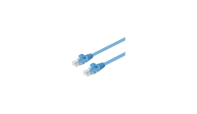 UNITEK Y-C814ABL Unitek Cable Patchcord UTP CAT.6 BLUE 15M Y-C814ABL