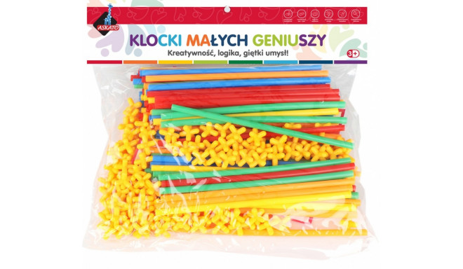 Askato toy straw blocks 200pcs