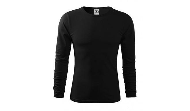 Adler Fit-T pikkade varrukatega särk 119 must 2XL