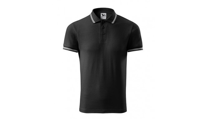 Adler meeste polosärk 219 must 2XL