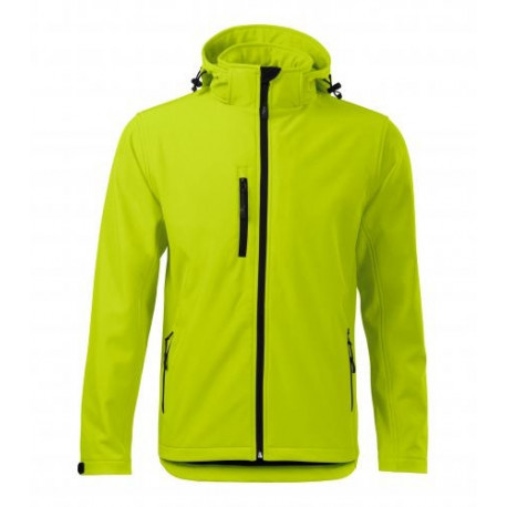 Adler meeste softshell kapuutsiga 522 laim L