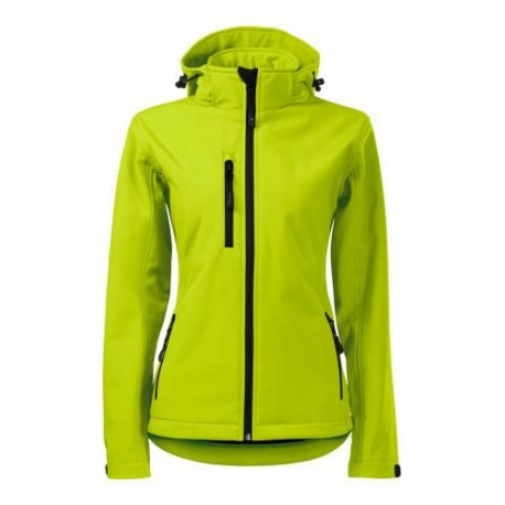 Adler naiste softshell kapuutsiga 521 laim L