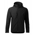 Adler meeste softshell kapuutsiga 522 must M