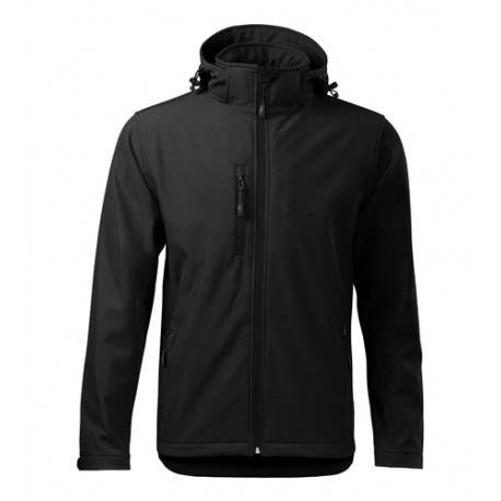 Adler meeste softshell kapuutsiga 522 must 2XL