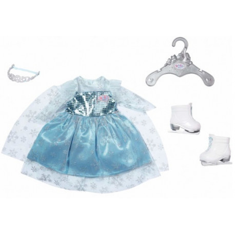 Baby Born doll clothes set Princess on Ice