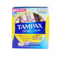 TAMPAX PEARL tampones regular 18 uds