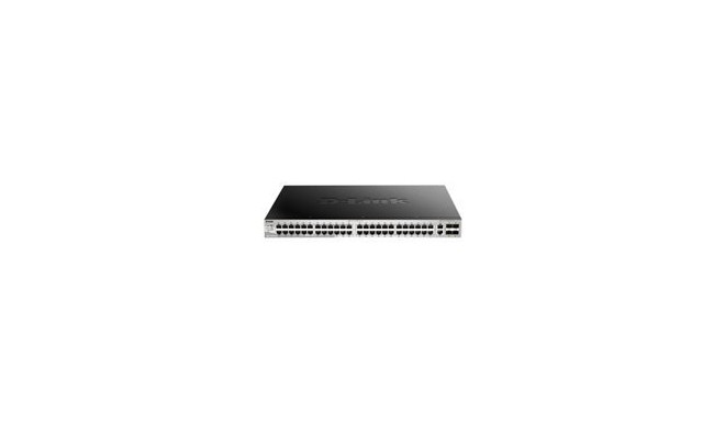 D-LINK 54 Gigabit ports with 2 10GBASE-T ports and 4 SFP + ports