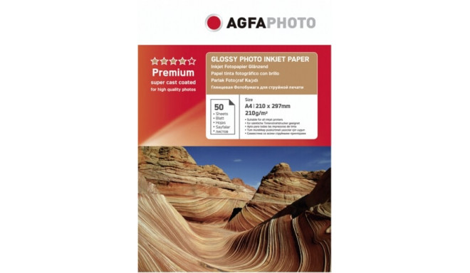 Agfaphoto photo paper A4 Photo Glossy 210g 50 sheets