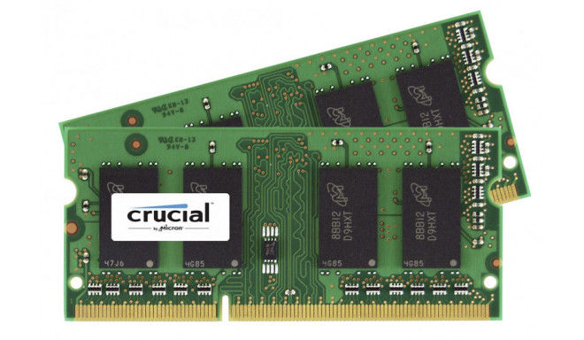 Crucial RAM 2x2GB DDR3 SODIMM 204pin