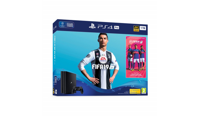 PlayStation 4 Pro + FIFA 19 Sony 63819 1 TB Must