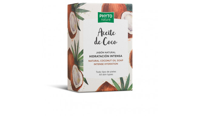 LUXANA PHYTO NATURE pastilla jabón aceite coco 120 gr