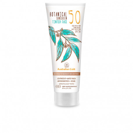 AUSTRALIAN GOLD BOTANICAL SPF50 tinted face #medium-tan 88 ml