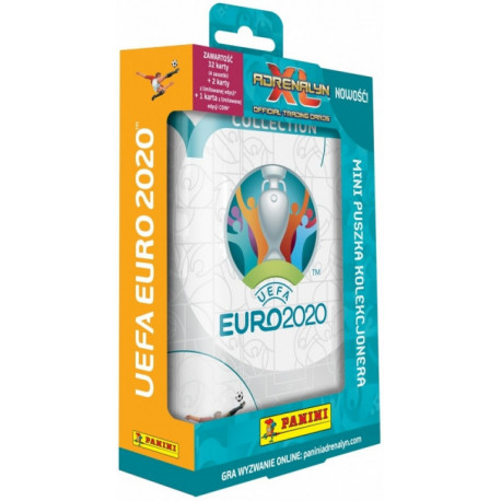 Panini football cards Euro 2020 Mini Can